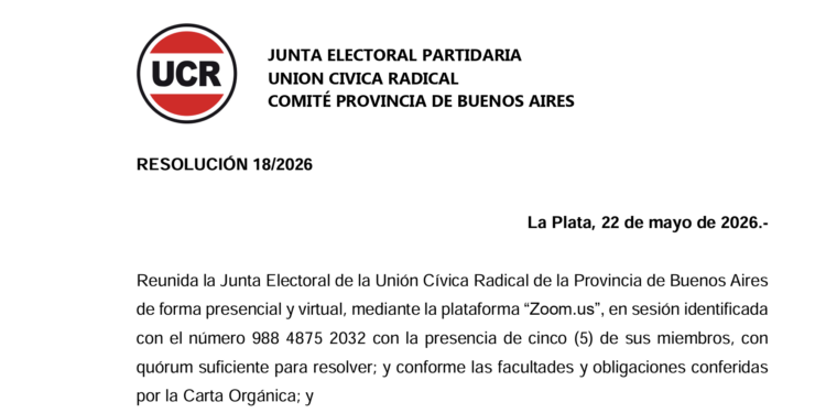 RESOLUCIÓN 18/2026