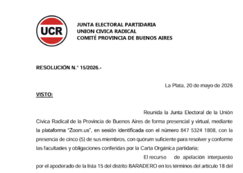 RESOLUCIÓN N.° 15/2026