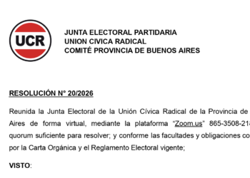 RESOLUCIÓN N° 20/2026