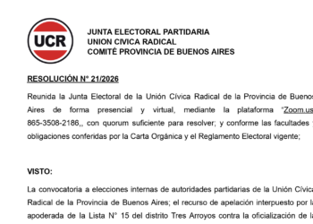 RESOLUCIÓN N° 21/2026