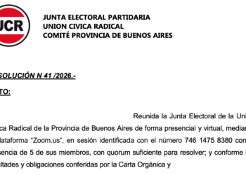 Convocatoria a Sesión Constitutiva 2026 de la UCR Buenos Aires